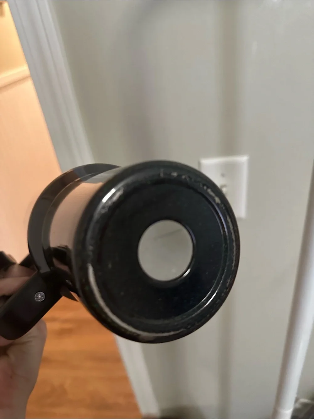 Black iridescent large water tumbler
